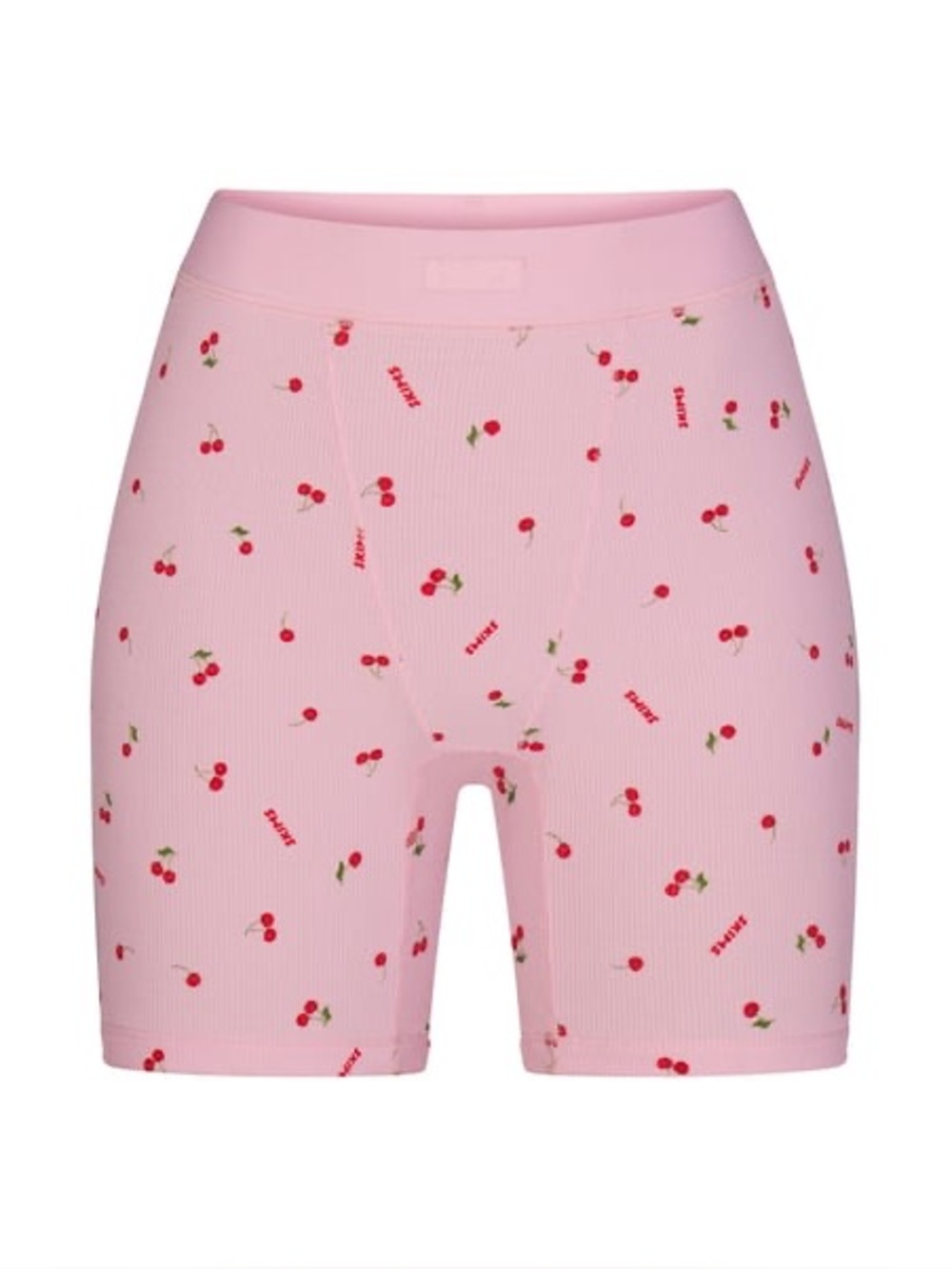 SKIMS Soft Lounge Boxer Cherry Print